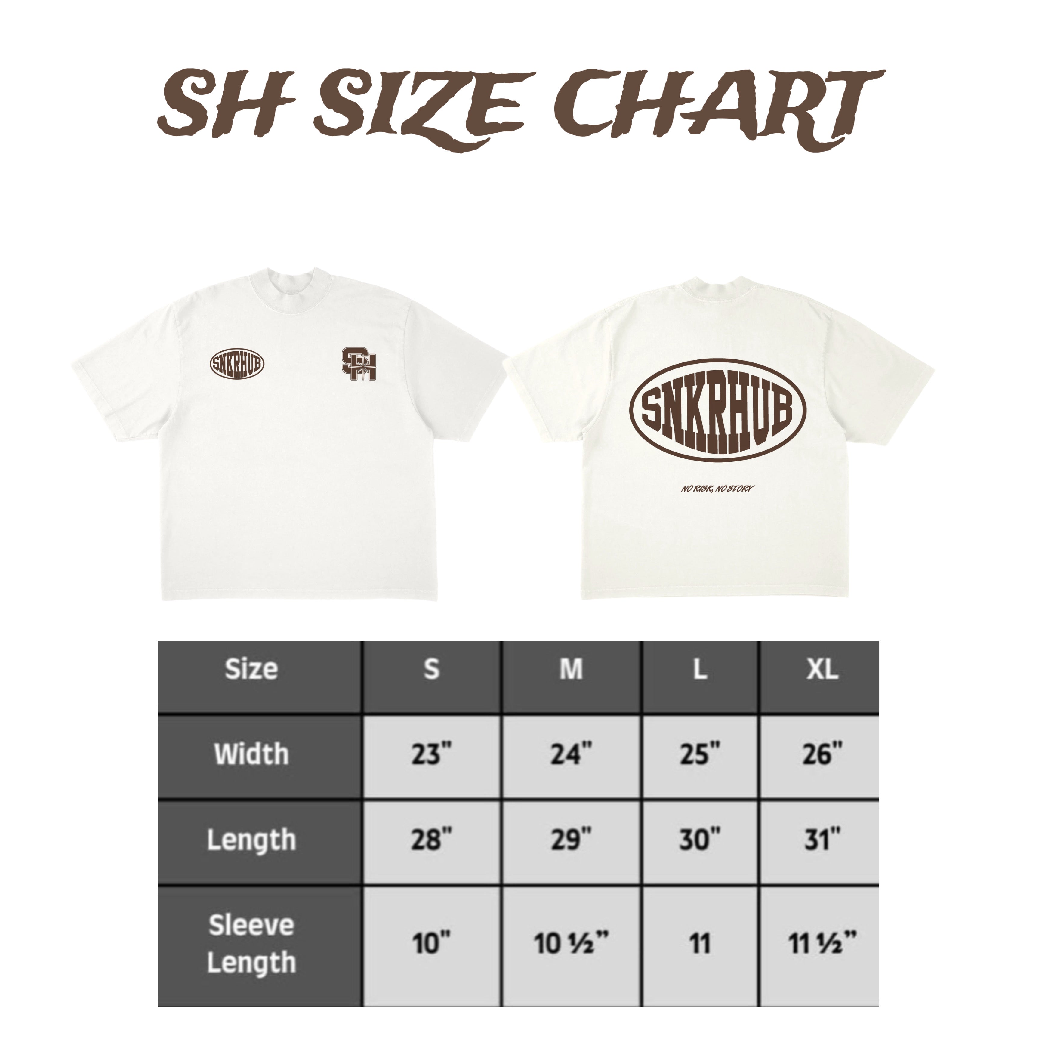 SH TEE V1 “No Risk, No Story” (Ivory)