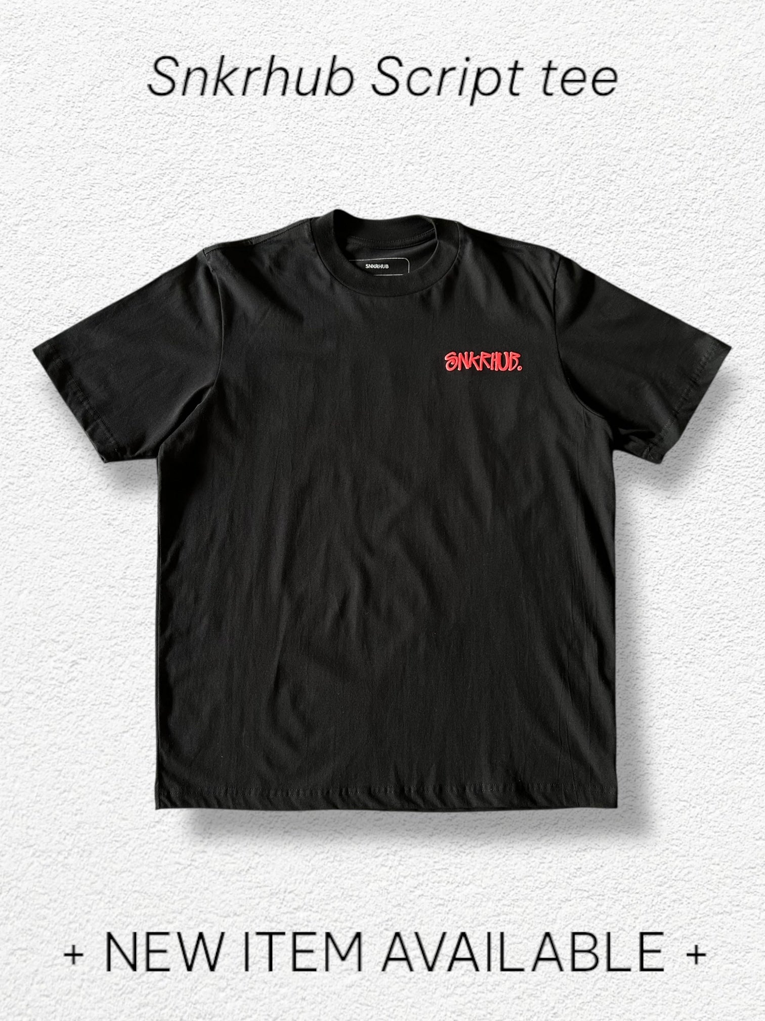 Script logo “black”